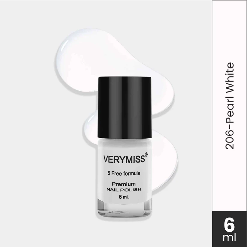 Verymiss Premium Non UV Gel Nail 206 Pearl White