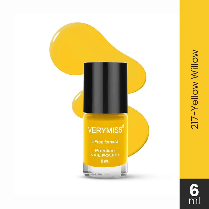 Verymiss Premium Non UV Gel Nail Polish  217 Yellow Willow