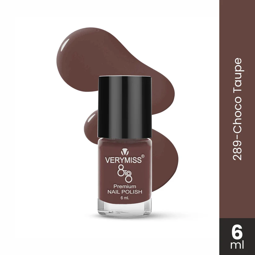 Vermiss Premium Non UV Gel Nail Polish 289 Choco Taupe 