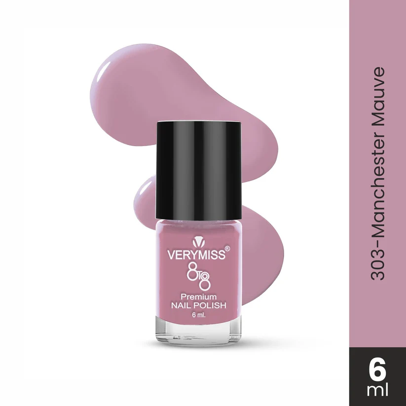 Vermiss Premium Non UV Gel Nail Polish  303 Manchester Mauve