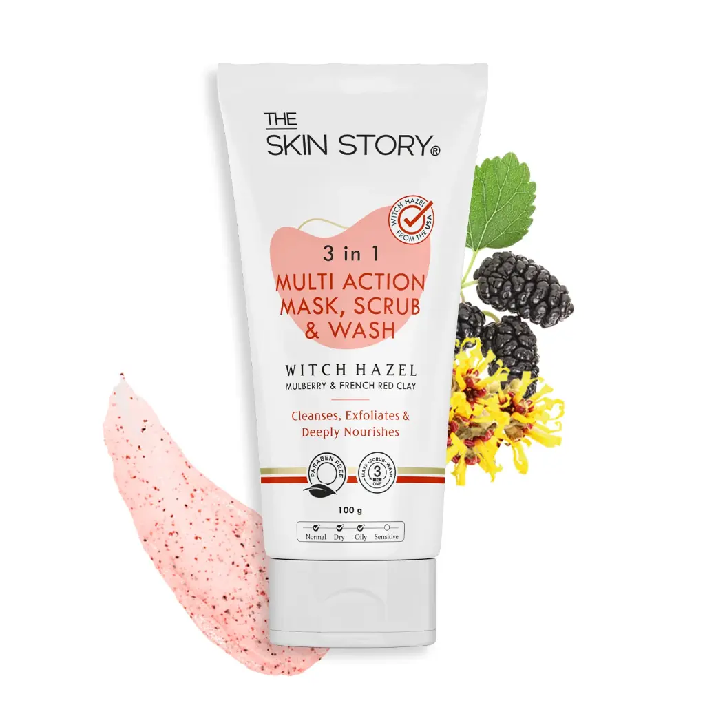 The Skin Story 3-in-1 Wash, Scrub & Pack
