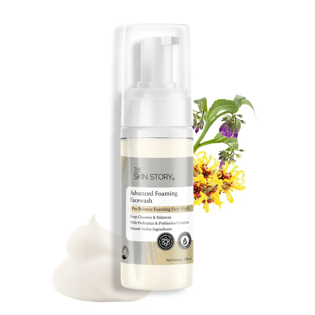 The Skin Story Advanced Foaming Face Wash for Pimple Control 