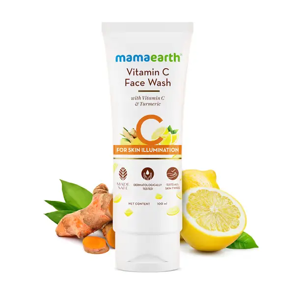 Mamaearth Vitamin C and Turmeric Face Wash 100ml