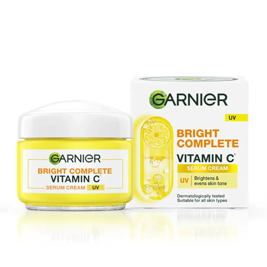 Garnier Bright Complete Vitamin C Serum Cream UV - 45 gm 