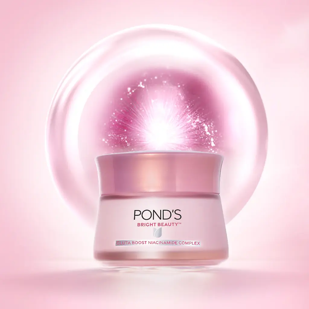 POND'S Bright Beauty Day Cream 35 g, Non-Oily, Mattifying Daily Face Moisturizer 