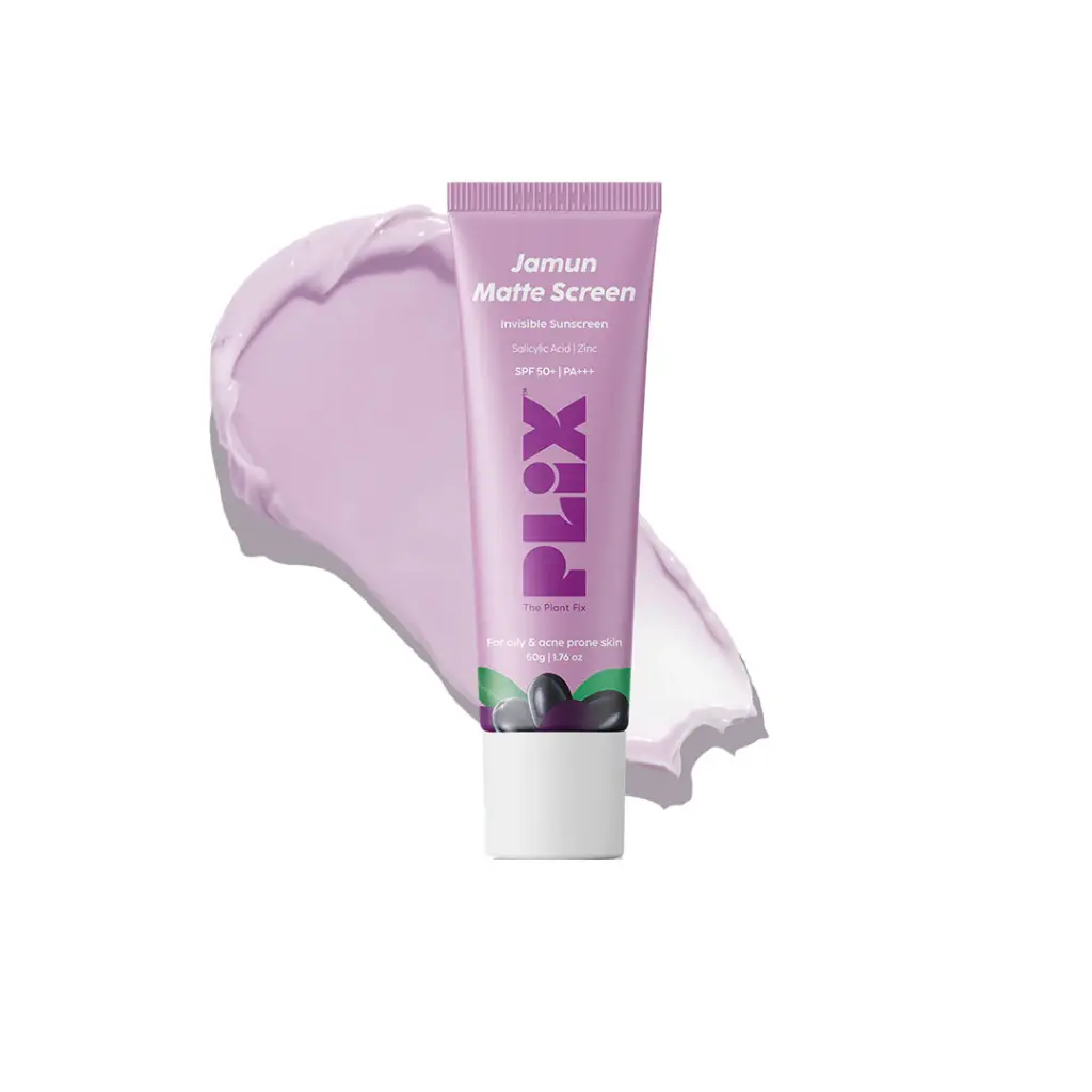 PLIX 0.1% Salicylic Acid Jamun Mattifying Lightweight Sunscreen SPF50+ 