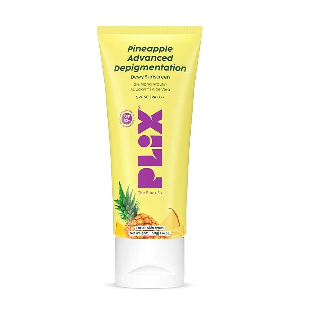 Plix Pineapple Depigmentation Advanced Dewy Sunscreen With SPF 50 PA+++