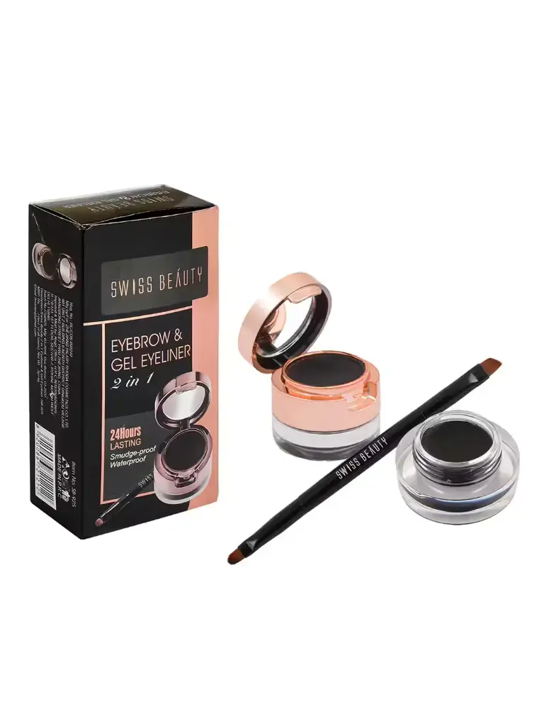 Swiss Beauty Eyebrow & Gel Eyeliner 7g 
