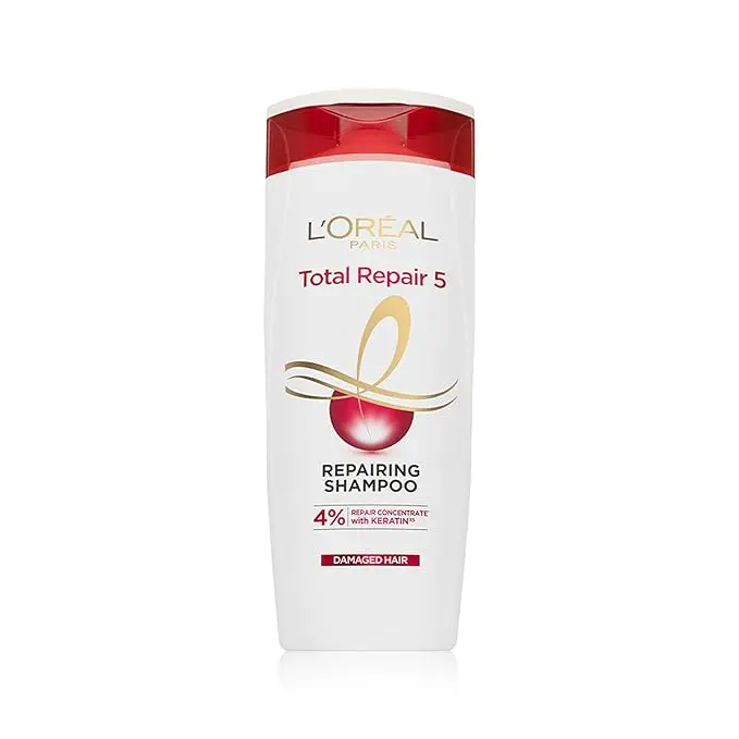 Loreal Paris Total Repair 5 Shampoo For Damaged Hair 180ml
