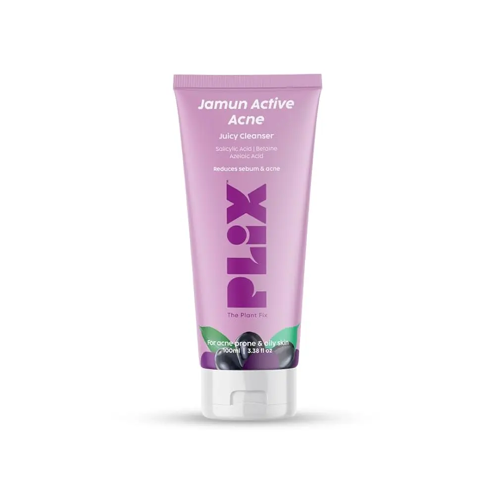 Jamun Salicylic Acid Cleanser Gel For Active Acne | Acne Prone Skin