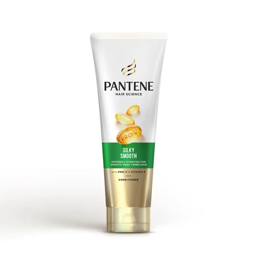 Pantene Advanced Hairfall Solution, Anti-Hairfall Silky Smooth Unscented Conditioner, 200ml
