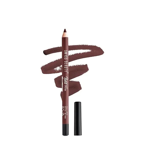 Swiss Beauty Bold Matt Lip Liner | Long-lasting |Matte Finish | Non-drying | Shade-14, 1.6gm