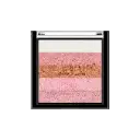 Swiss Beauty Brick Highlighter | Highly-Pigmented Powder Highlighter + Bronzer With Easy-To-Blend Formula | Shade- 3, 7G 