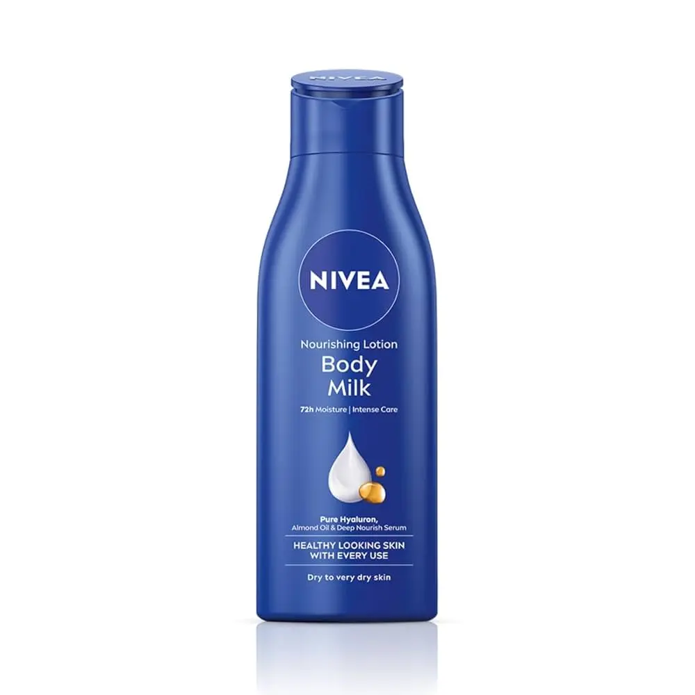 NIVEA Nourishing Body Milk 200ml Body Lotion with Deep Moisture Serum