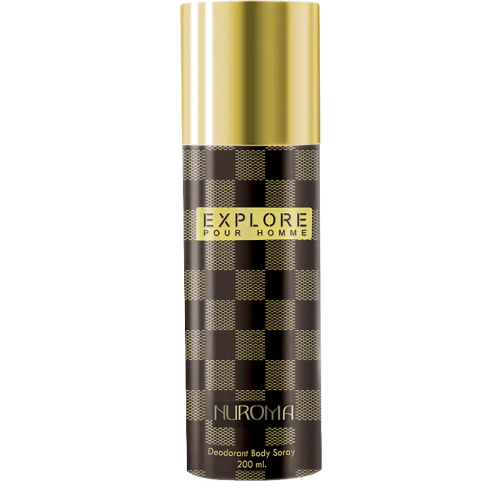 NUROMA EXPLORE LEATHER BROWN DEO 200ML