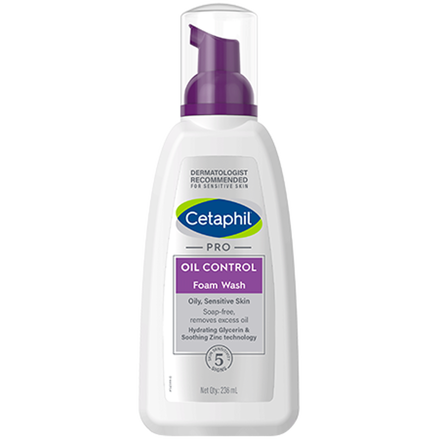 Cetaphil PRO Oil Control Foam Face Wash for Acne & Oily Prone Skin