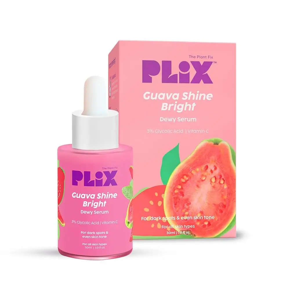  Plix-3% Glycolic Acid Guava Serum For Glowing Skin