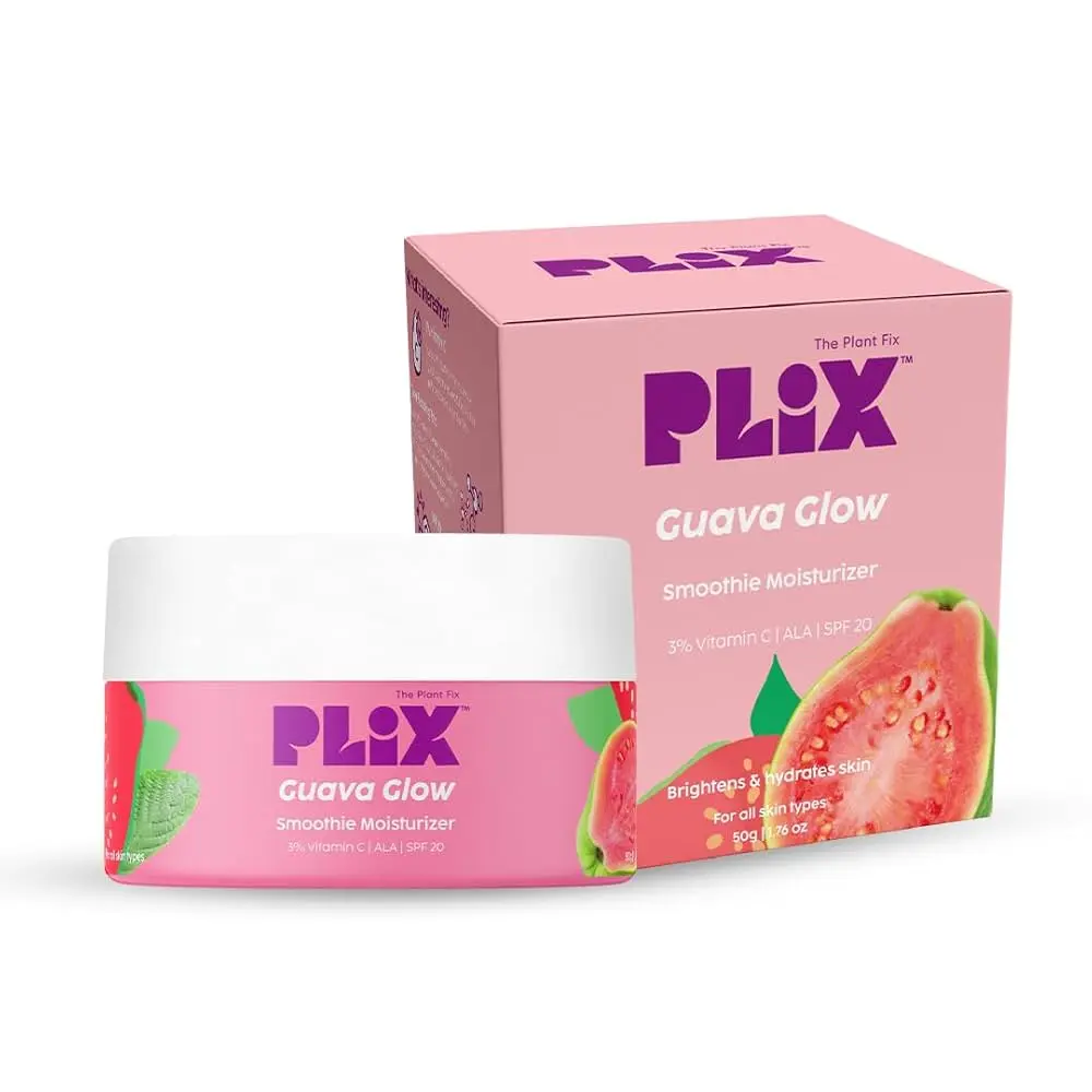 Plix Guava Glow Smoothie Moisturizer SPF 20 