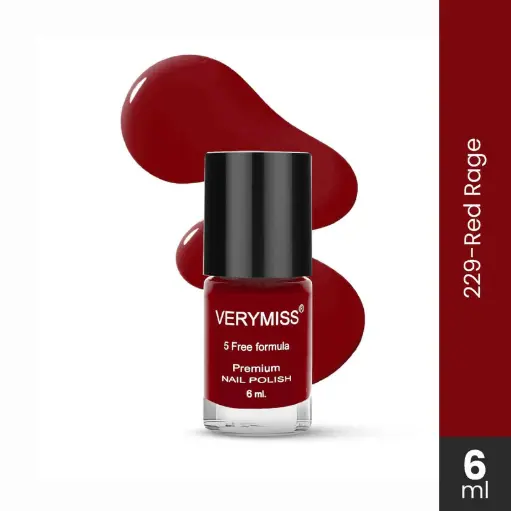  Verymiss Premium Non UV Gel Nail Polish 229 Red Rage