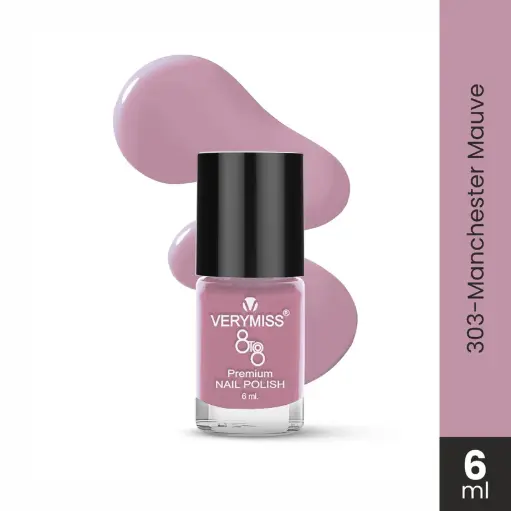 Vermiss Premium Non UV Gel Nail Polish  303 Manchester Mauve