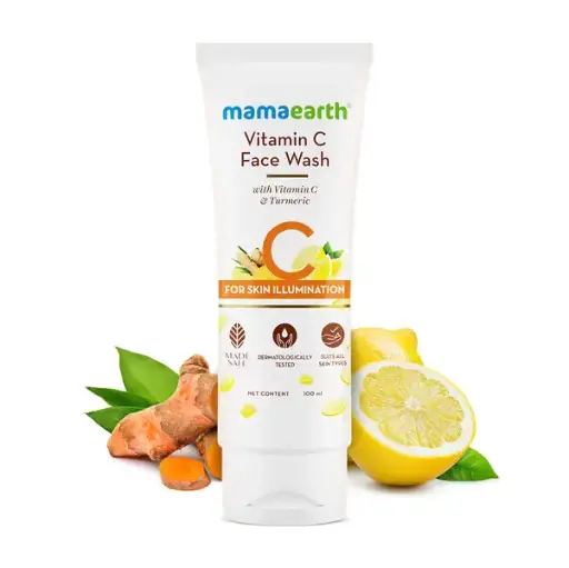 Mamaearth Vitamin C and Turmeric Face Wash 100ml
