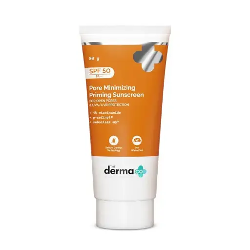 Pore Minimizing Priming Sunscreen For Open Pores & UVA/UVB Protection - 80g 