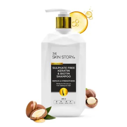  The Skin Story Sulphate Free Keratin Biotin Shampoo 250ML