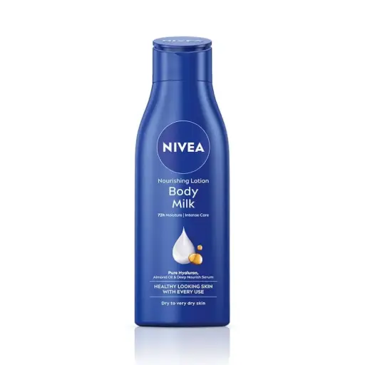 NIVEA Nourishing Body Milk 200ml Body Lotion with Deep Moisture Serum