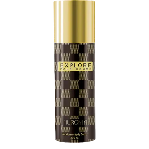 NUROMA EXPLORE LEATHER BROWN DEO 200ML