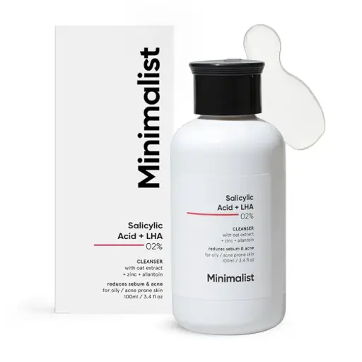 Minimalist Anti-Acne Salicylic Acid 2% Face Wash For Oily & Acne Prone Skin 100ml
