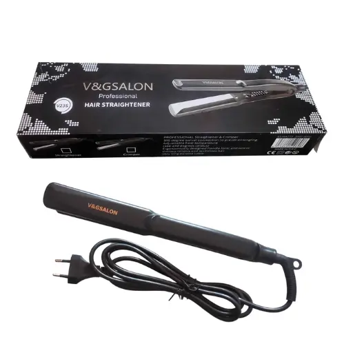 V&G Salon Professional V235C Hair Straightener 